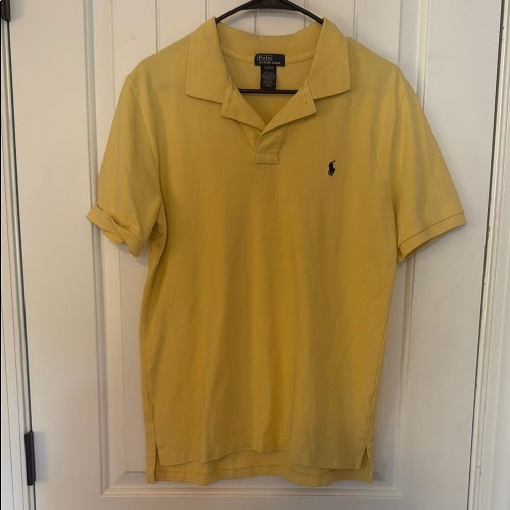 Ralph Lauren Polo Yellow Boys Polo Shirt XL 18-20